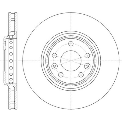 Brzdový kotúč REMSA 61345.10