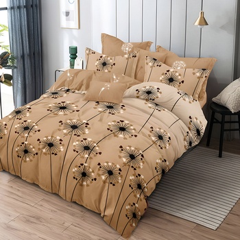 EmonaMall Двулицево спално бельо EmonaMall, 6 части - Модел S18476 (S18476-33333d)