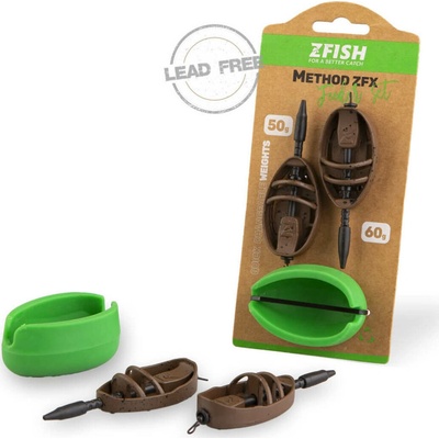 ZFISH Sada Method Feeder Set ZFX 50,60g+Formička