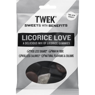 Twek lékořicové želatinové bonbóny Licorice Love 80 g