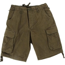 Šortky MMB Vintage olive zelené