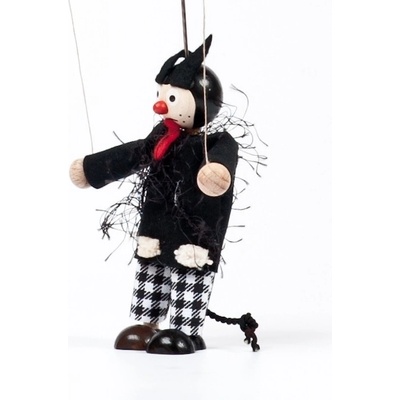 Gerlich Dřevěná loutka Čert Bruno – Zboží Dáma