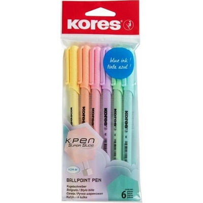 Kores K0 Pen Pastel 6 ks