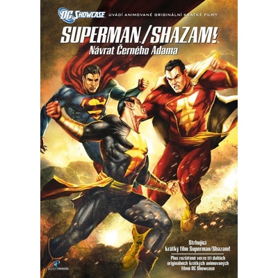 Superman/Shazam! Návrat černého Adama DVD