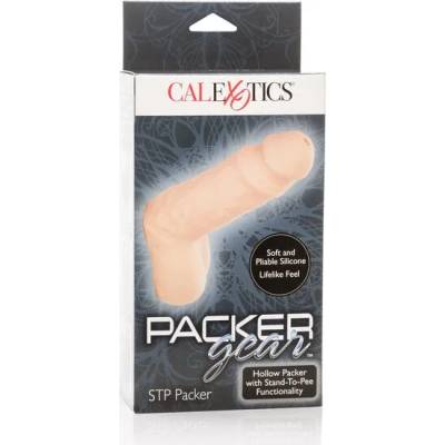 Пенис уголемител с отвор за уриниране - Stand To Pee Packer Flesh (D-223917)
