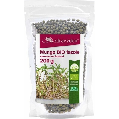 ZdravýDen BIO Mungo fazole semena na klíčení 200 g