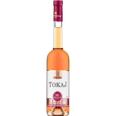 J&J Ostrožovič Tokajský výber 4-putňový 2004 11,5% 0,375 l (čistá fľaša)