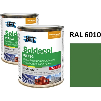 Soldecol PUR SG 0,75L RAL 6010