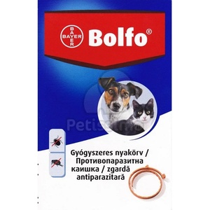 Bolfo нашийник против бълхи и кърлежи 38 см