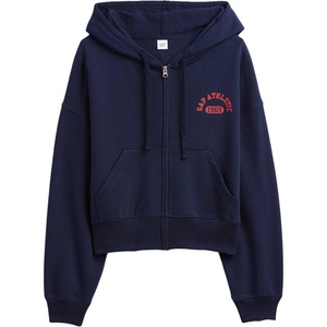 GAP V-logo abv high rib fz Тъмносин, червено s (823753-02)