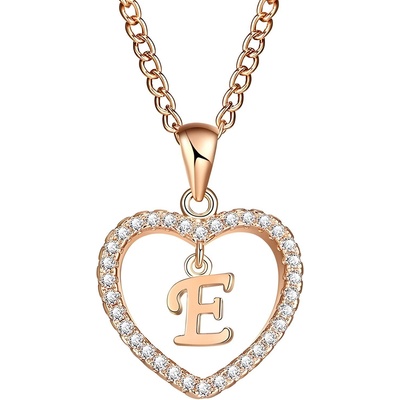 HARAHU Колие Писмо - e / Златна kp5188 (5188)