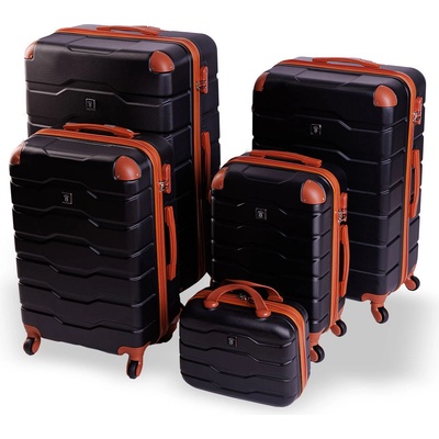BERTOO Firenze černý set 5v1 142l, 97l, 63l, 31l, 14l