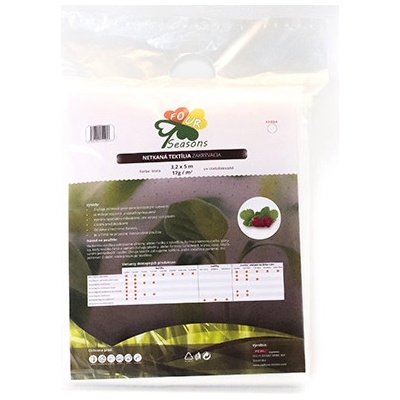 PEMI CORPORATION netkaná textília 17g/m², rozmer 3,2 x 5 m, farba biela