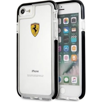 Ferrari Удароустойчив кейс Ferrari за Apple iPhone 7/8 SE2020, Прозрачен (FEGLHCP7BK)