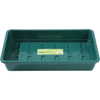 Garland - градинска тава без дренажни дупки, зелена, 37 x 23.5 х 6 см (средна) (878815)