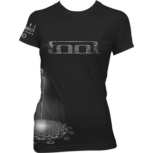 Tool Spectre Baby Doll (Wrap Around & Sleeve Print) Black L Дамски Риза (TOOLTS08LB03)