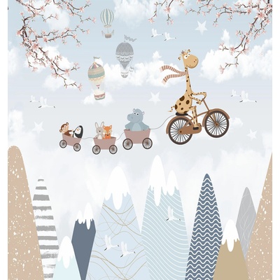 Decoprint CW6033-1 vliesová obrazová tapeta na zeď Cute Walls, rozměry 2,65 x 2,8 m