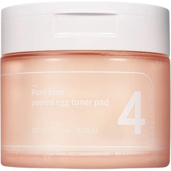 numbuzin - No. 4 Pore Zero Peeled Egg Toner Pad 190ml/70pads