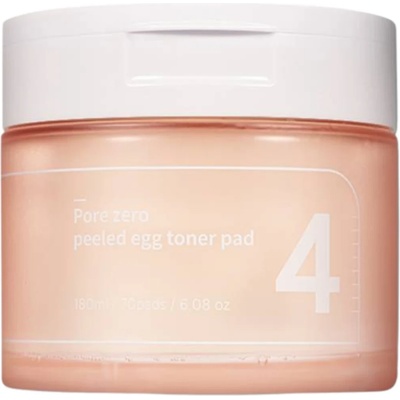 numbuzin - No. 4 Pore Zero Peeled Egg Toner Pad 190ml/70pads