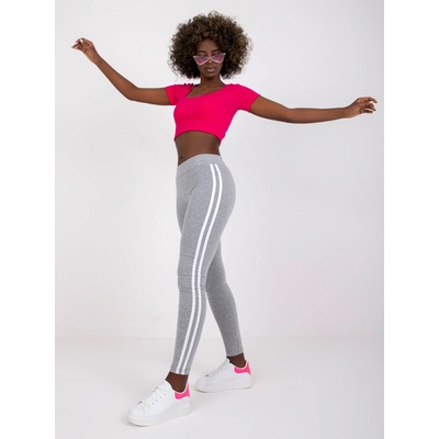 BASIC FEEL GOOD Dámske legíny RV-LG-4954 šedé