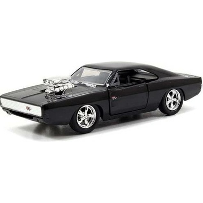 Jada Dodge Dom's Dodge Charger R/t 1970 Fast & Furious 7 Matt Black 1:32
