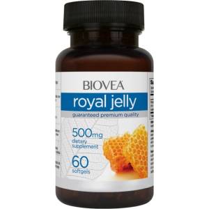 BIOVEA Royal Jelly 500mg [60 Гел капсули]
