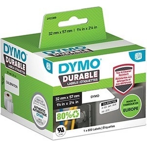 DYMO 2112289, 32mm x 57mm, бели полипропиленови етикети (2112289)