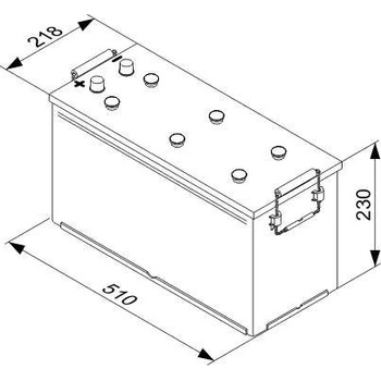 Bosch T5 12V 145Ah 800A 0 092 T50 750