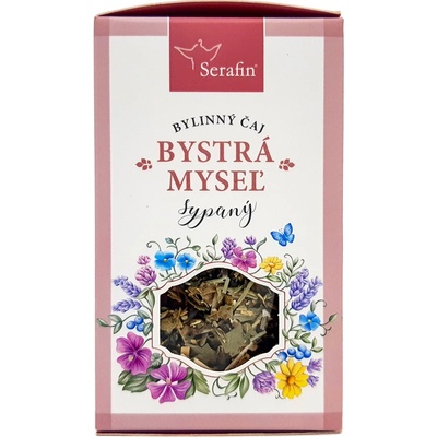 Serafin Bystrá myseľ bylinný čaj sypaný 50 g