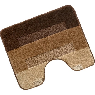 Bellatex Bany Parkety s výkrojom hnedá 60 x 50 cm