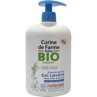 Corine De Farme Baby micelárny gél na vlasy a telo pre deti, 500 ml