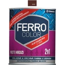 Ferro Color U2066 2430 hnedá pololesk základná a vrchná farba na kov 0,75l