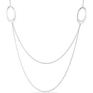 Swan Сребърно колие MR2778N Swan