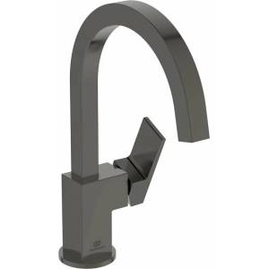 Ideal Standard Смесител за мивка Ideal Standard Atelier Extra, въртящ се чучур сив, Magnetic Grey (BD505A5)