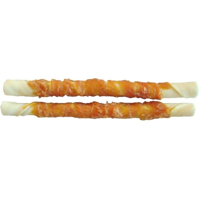 JUKO Snacks Tyč buvolí obalená kuřecím masem 25,5 cm 2 ks