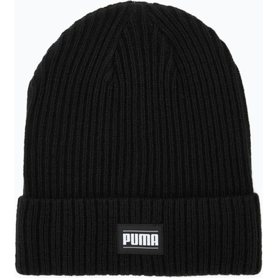 Puma čepice RIBBED Classic CUFF beanie 024038-01 BLACK