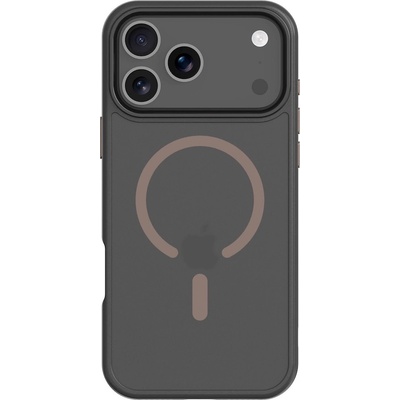 Tactical Хибриден удароустойчив кейс с MagSafe за iPhone 17 Pro Max - Tactical MagForce Hyperstealth 2.0 Cover (черен-кафяв) (57983126609)