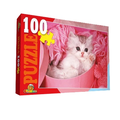 Славена Пъзел 100 елемента с коте