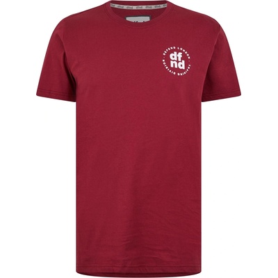 DFND London Тениска DFND London DFND Core 2-Pack T-Shirt - Burgundy/Navy