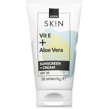 Avon Sk! n Vit E + Aloe Vera крем за лице SPF 30 50ml