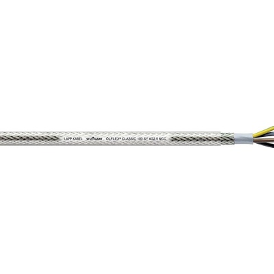 Lapp CLASSIC 100 SY 16065/500 riadiaci kábel 3 G 1.5 mm² 500 priehľadná