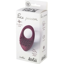 Lola Games Pure Passion Stellar Wine red, vibračný krúžok pre páry