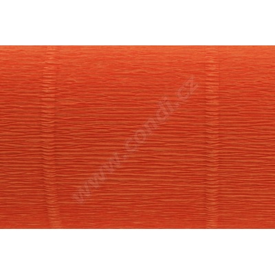 CARTOTECNICA ROSSI S.R.L. Krepový papír 180g role 50cm x 2,5m oranžový 20E2