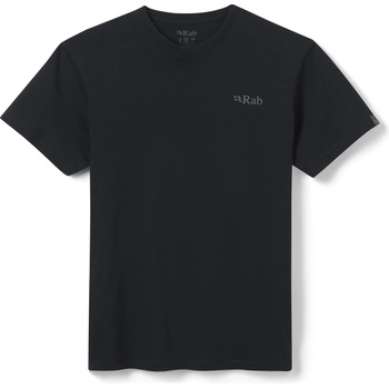 Rab Мъжка тениска Rab Stance Mountain Peak Tee T-shirt - Beluga (216-7521-0111)