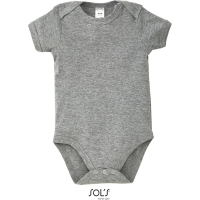 SOL's Collection Body Bambino dětské COT Melír šedá
