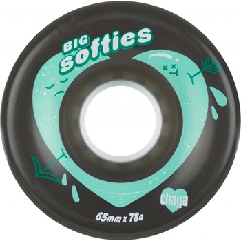 Powerslide Chaya Big Softies Clear 65mm 78A 4 ks