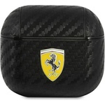 Ferrari Калъф Ferrari FESA3CABK On Track PU Carbon, за AirPods 3, черен (3666339009632)