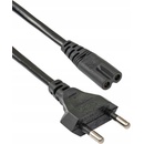 Akyga napájací prepojovací kábel 3.00 m čierna AK-RD-02A