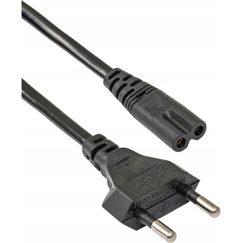 Akyga napájací prepojovací kábel 3.00 m čierna AK-RD-02A