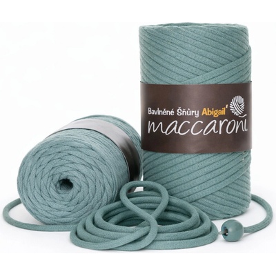 Bavlněná šňůra Abigail 3 mm tmavší aqua 65-2011